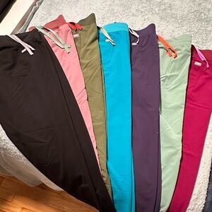 Figs Livingston Basic Scrub Pants bundle